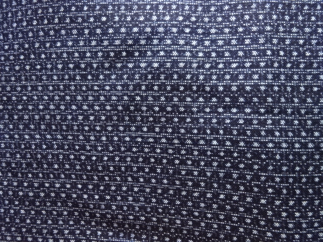 JAPANESE KIMONO / ANTIQUE MENS KIMONO ENSEMBLE / SILK / DORO OSHIMA TSUMUGI